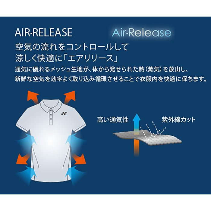 YONEX（ヨネックス） メンズ ゲームシャツ フィットスタイル テニス