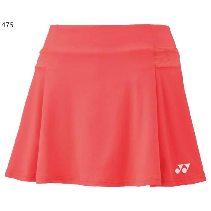 ヨネックス レディース スカート インナースパッツ付 テニス バドミントンウェア ボトムス レッド 赤 ベージュ 送料無料 YONEX 26145 YONEX（ヨネックス） レディース スカート インナースパッツ付 テニス