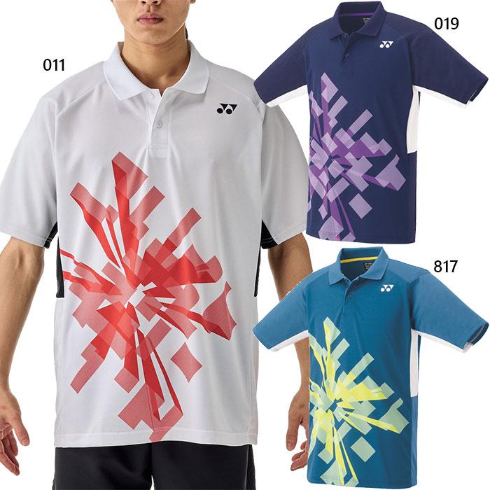 【へいほー】YONEX バドミントンシャツ Lサイズ YONEX（ヨネックス） メンズ レディース ユニゲームシャツ テニス