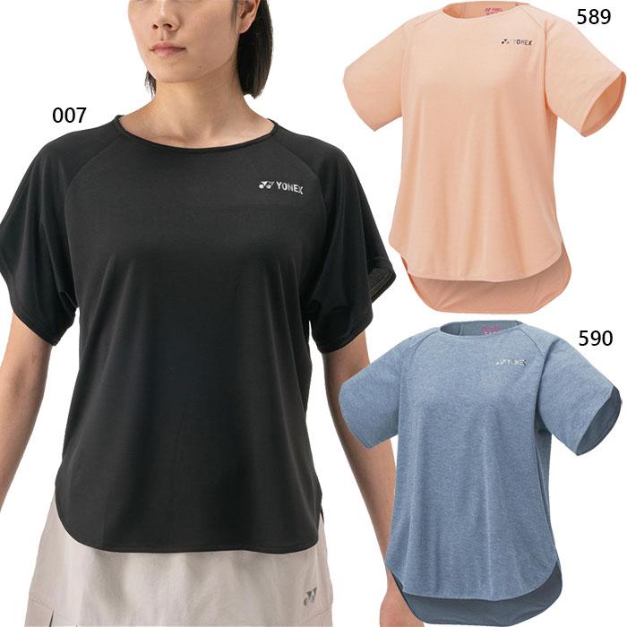 未使用品YONEXヨネックステニスウェア TシャツM黄色スカートL黒 上下セット YONEX ヨネックス テニスウェア レディース ゲームシャツ 20672