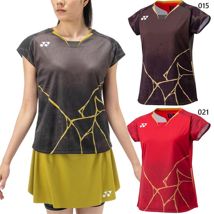 美品！ YONEX バドミントンウェアレディース YONEX ヨネックス レディース ウィメンズゲームシャツ
