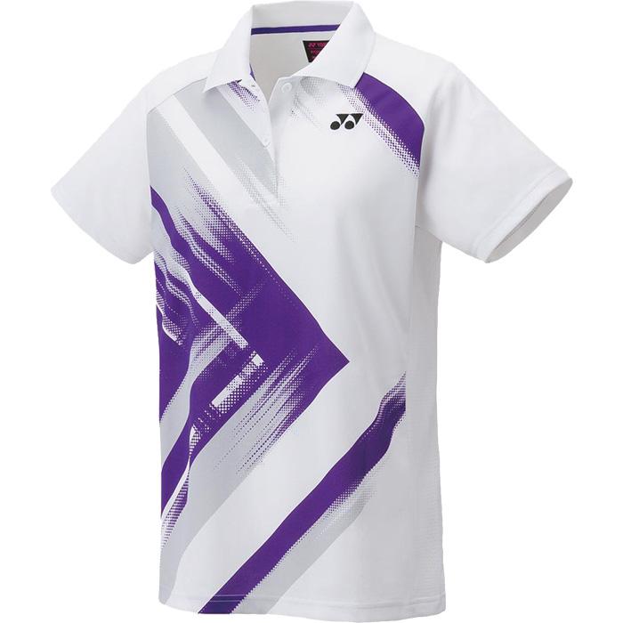 YONEX VERSICOOL Tシャツ JP L 紫/白 YONEX（ヨネックス） レディース ゲームシャツ テニス バドミントン