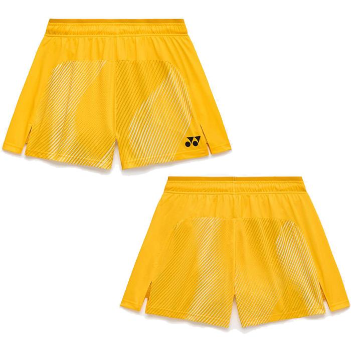 YONEX VISC COOL イエロー XO バドミントンパンツ YONEX（ヨネックス） レディース ショートパンツ テニス バドミントン