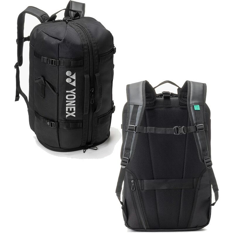 日本未発売　ブラック　YONEX バックパック　バドミントン　リュック　黒 YONEX（ヨネックス） 交換無料 テニス バドミントン バックパック 40L