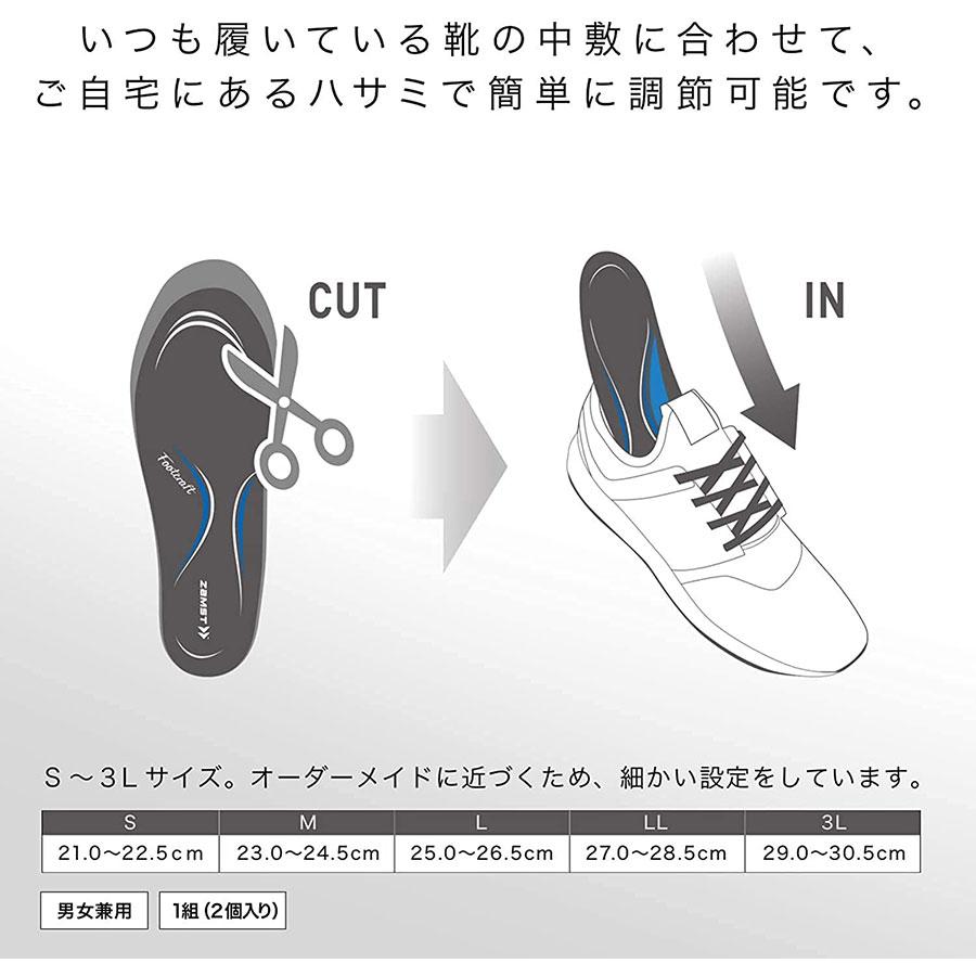 選べるアーチタイプ ザムスト メンズ レディース フットクラフト