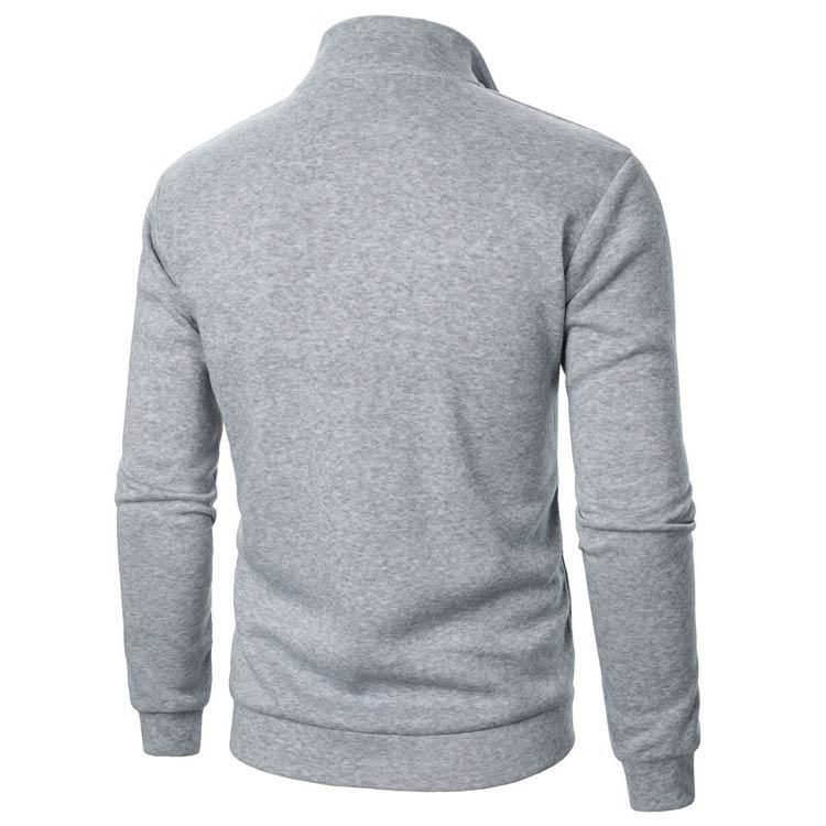 【新品】CPG GOLF／ ハーフジップ ストレッチ 長袖 ポロシャツ ゴルフウェア ハイネック 長袖 冬 メンズ ハーフZIP ゴルフシャツ