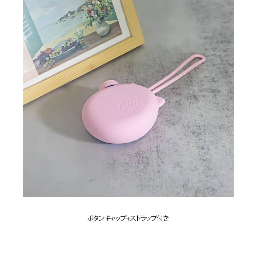 シリコン 【ボタンキャップ＋ストラップ付き】Tamagotchi ケース