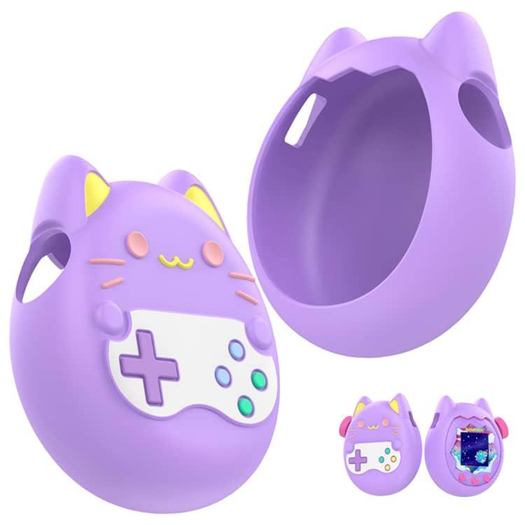 Paradise Tamagotchi 猫耳 カバー 猫型 全面保護 ピンク 防塵 かわいい