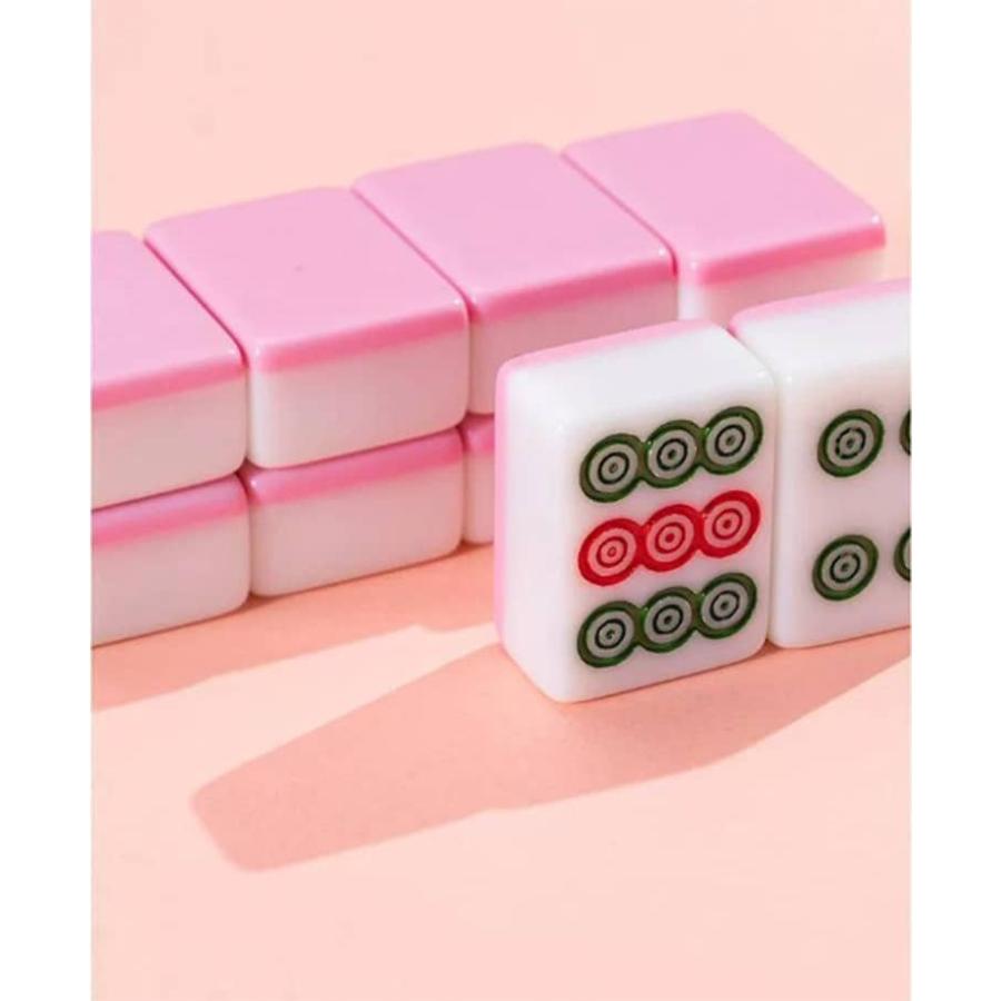26mm 収納バッグ付き 麻雀牌 24mm 麻雀マット まあじゃん牌 麻雀ゲーム