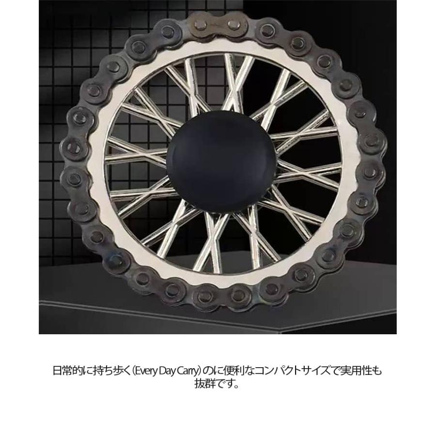 手遊び EDC玩具 チェーン 子供 グッズ 金属 ギア ストレス解消