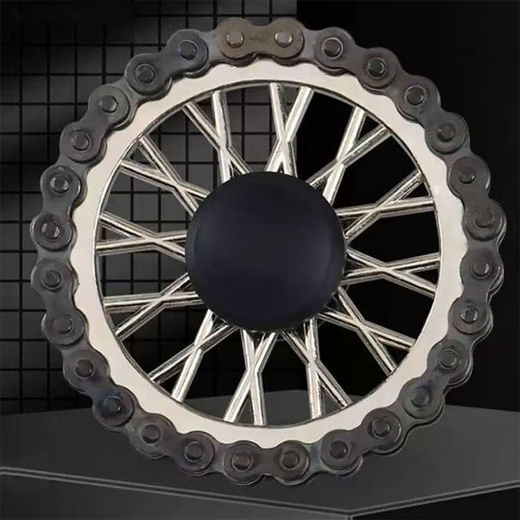 手遊び EDC玩具 チェーン 子供 グッズ 金属 ギア ストレス解消