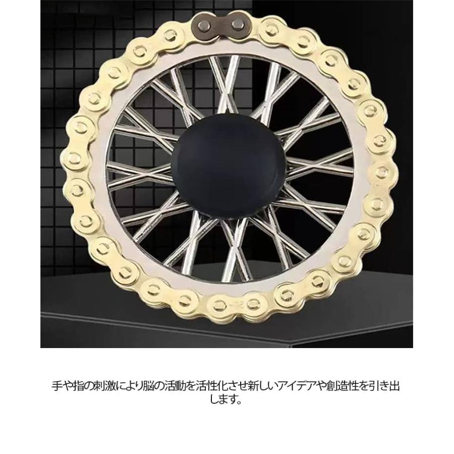 転げ回るEDC ストレス 解消用 クッズ 手遊び EDC玩具 チェーン 子供 グッズ 金属 ギア ストレス解消