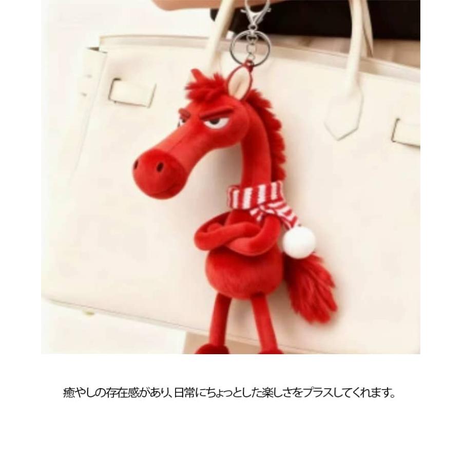 ぬいぐるみ キーホルダー 馬 ファッション 丙午年 2026年 動物 バッグ