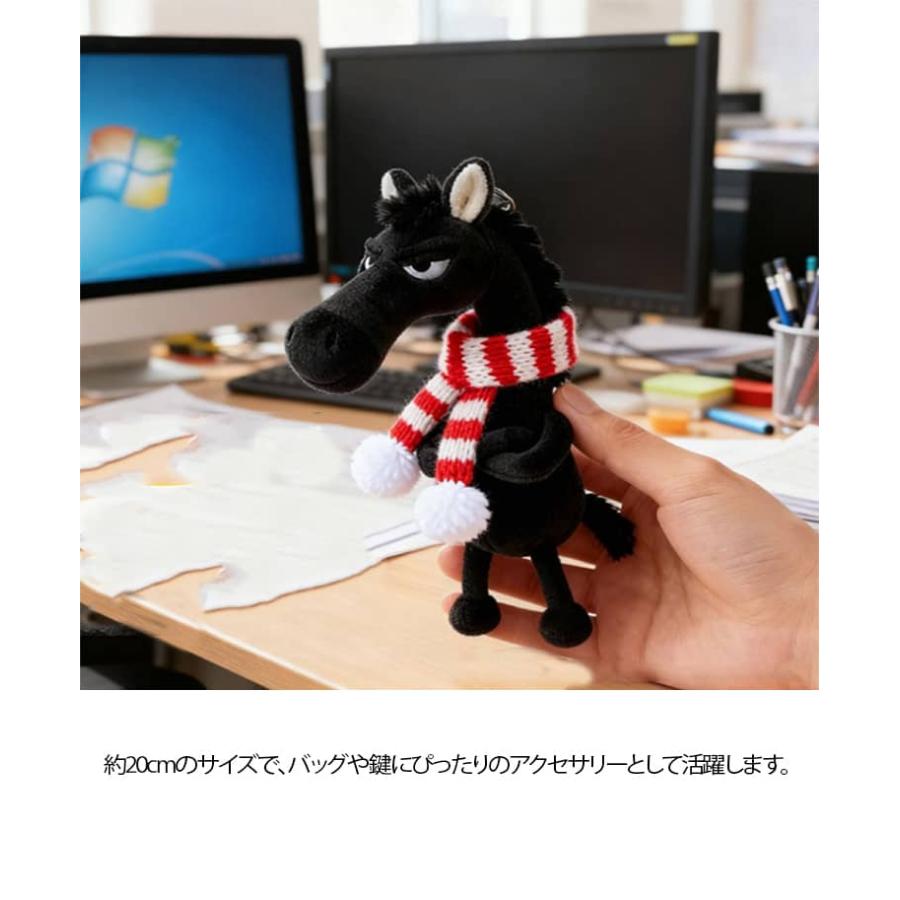 ぬいぐるみ キーホルダー 馬 ファッション 丙午年 2026年 動物 バッグ