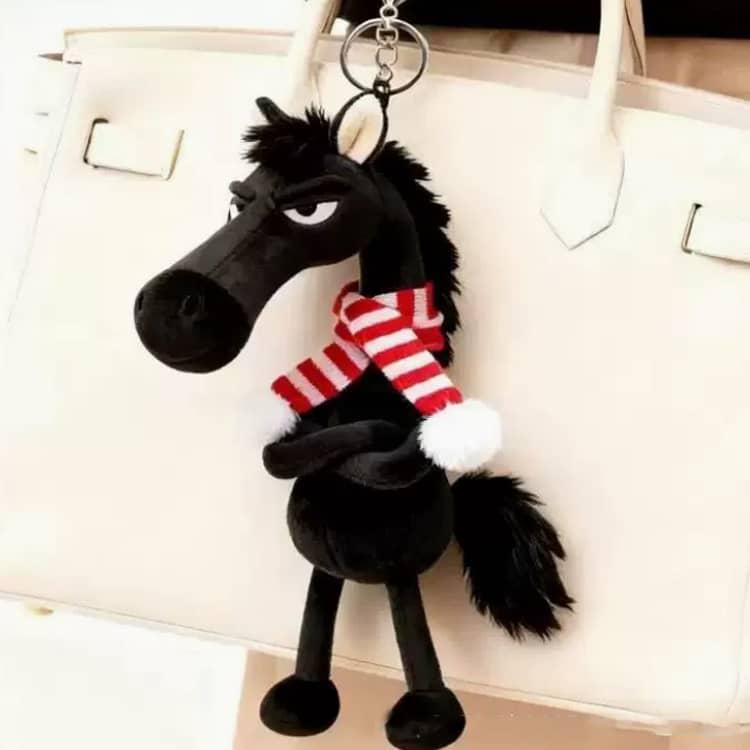ぬいぐるみ キーホルダー 馬 ファッション 丙午年 2026年 動物 バッグ
