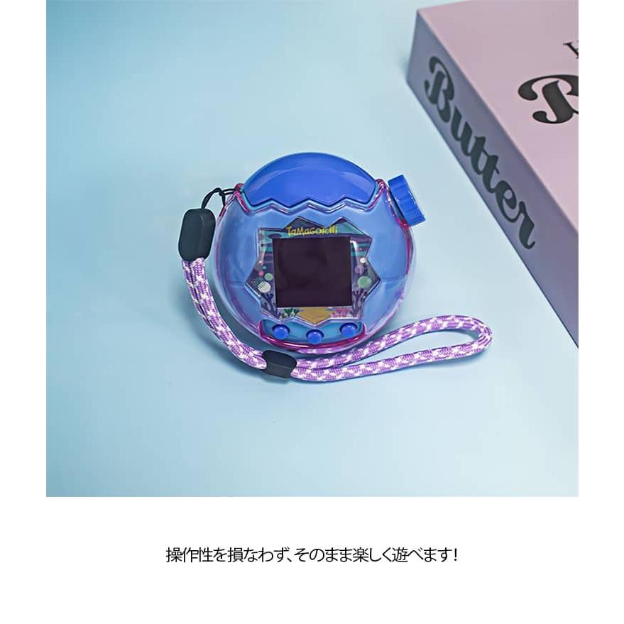 ストラップ対応 クリア 透明ケース CASE たまごっちパラダイス カバー