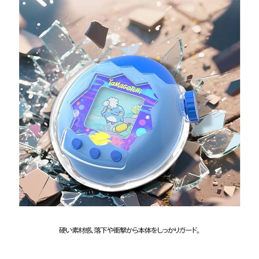 ストラップ対応 クリア 透明ケース CASE たまごっちパラダイス カバー
