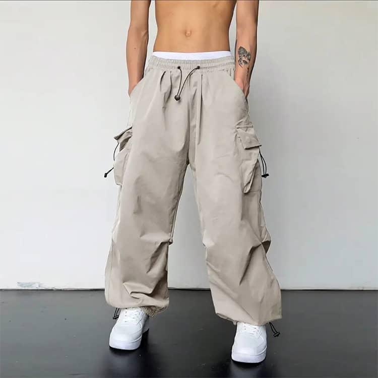 ボトムス メンズ ダンスパンツ レディース 男女兼用 速乾 パラシュート