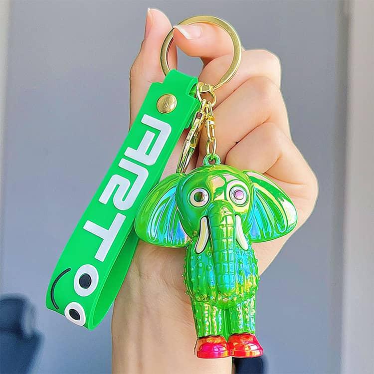 選べる2個セット イタリアンブレインロット 3D立体 キーホルダー 新