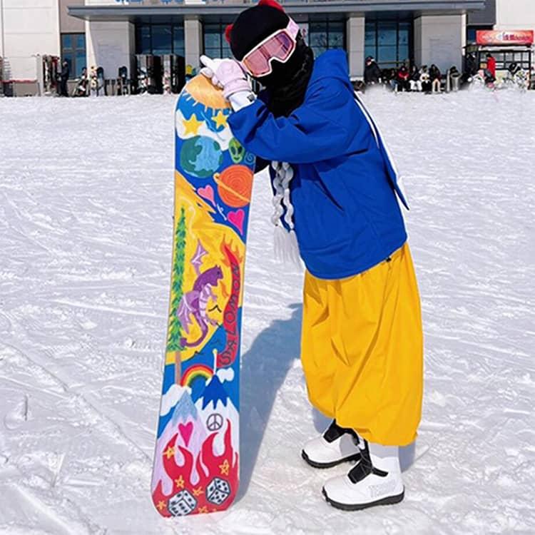 うさ耳付き レディース おしゃれ スノーボードウェア スキーウェア