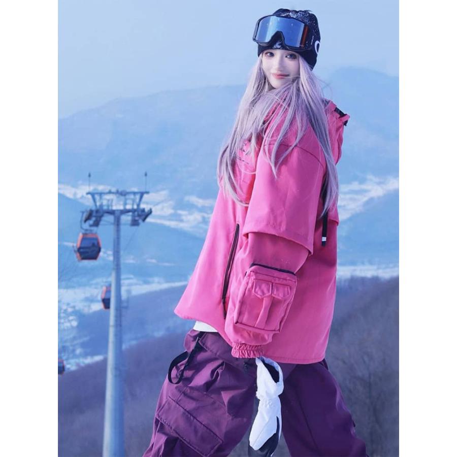 スキーウェア レディース 男女兼用 スキー カップル スノーボード