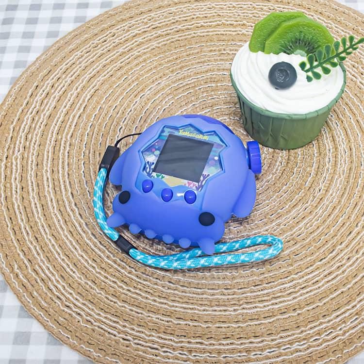 保護ケース シリコン ケース 虹色 たまごっちパラダイス かわいい 防塵