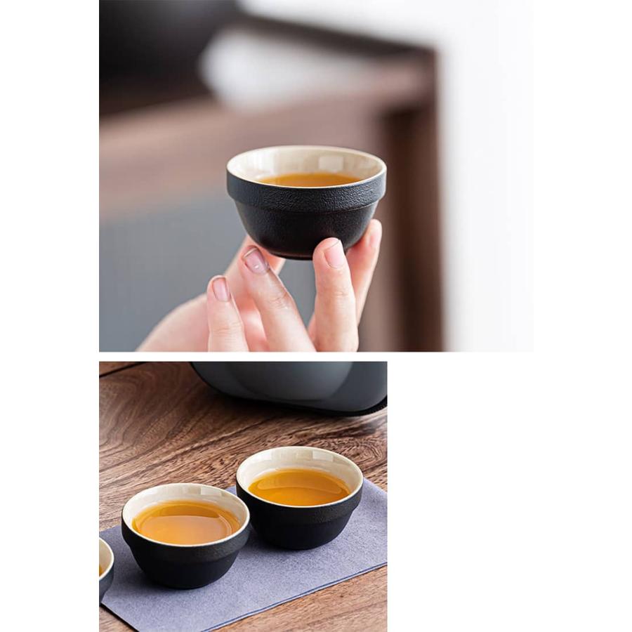 かわいい 中国茶器セット セット 宝瓶 旅行用 湯飲み 茶器セット