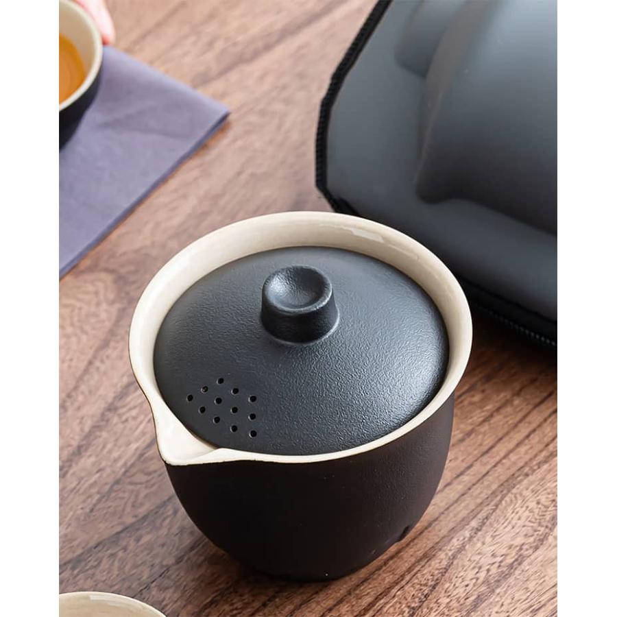 かわいい 中国茶器セット セット 宝瓶 旅行用 湯飲み 茶器セット