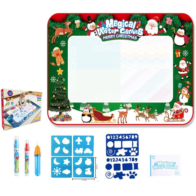 水で描くペンセット 知育おもちゃ おもちゃ おえかきマット 80×60cm
