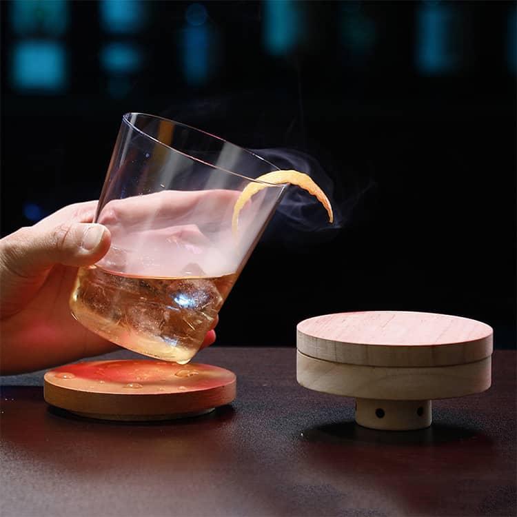 燻製器 家庭用 保護カバー付き 木製チップ 付き キット 5種類 スモーク