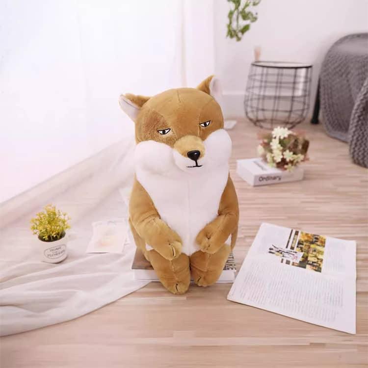 45cm ハシビロコウ ぬいぐるみ 雑貨 チベットスナギツネグッズ 動物