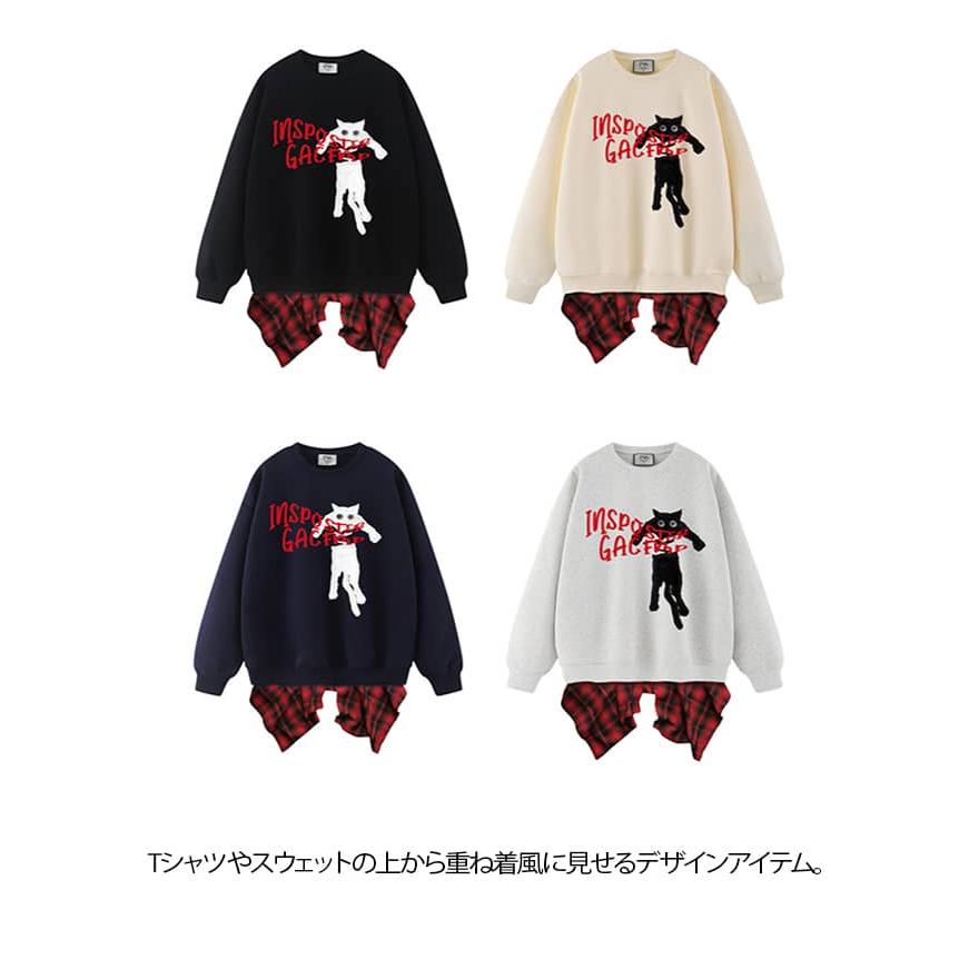 おしゃれ メンズ 原宿系 秋 シャツ レディース ストリート トップス