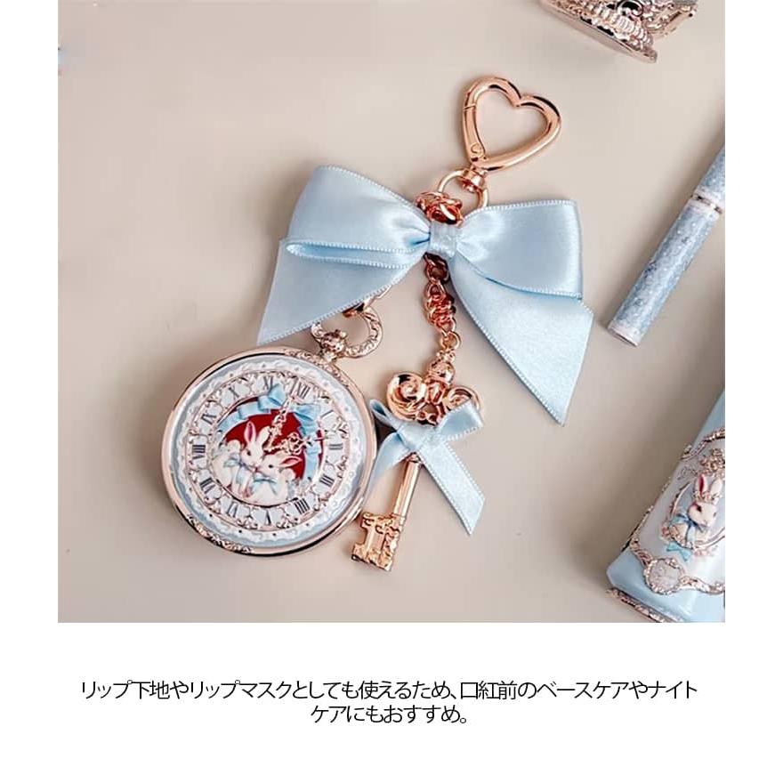 リップバームチャーム リップグロス フラワーノーズ 保湿 リップケア