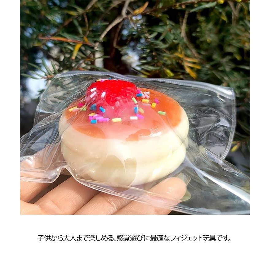 全5種×5個セット！スクイーズ 食品型フィジェット玩具 ストレス解消