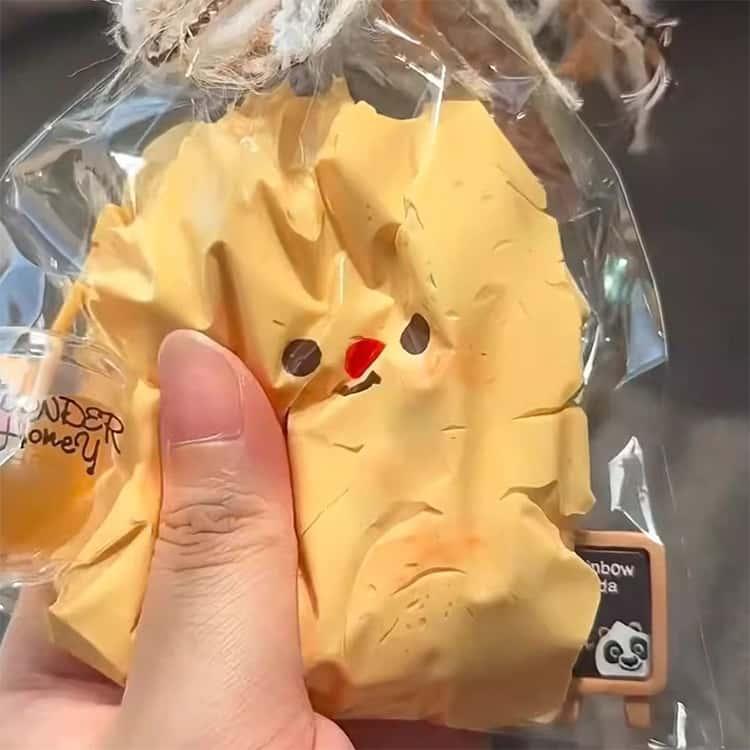 2個セット 可愛いくまちゃんのスクイーズトイ スクイーズ玩具 低反発