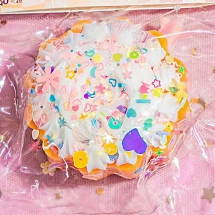 ストレス解消 スクイーズ スクイーズケーキ オシャレ 低反発 もちもち