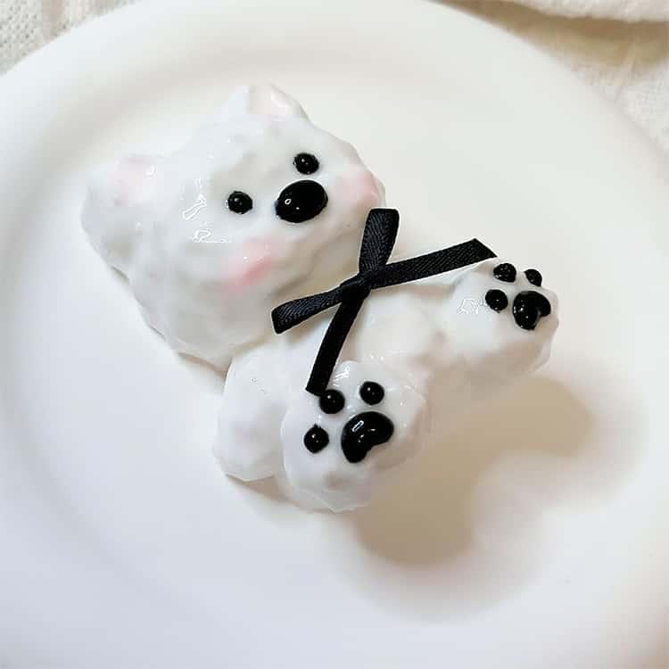おもちゃ スクイーズおもちゃ 可愛い スクイーズ 水感スクイーズ 犬 2