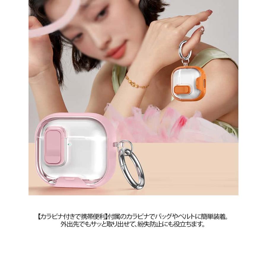 Pro3 落下防止 かわいい ロック付き Pro2 AirPods ケース 第4世代