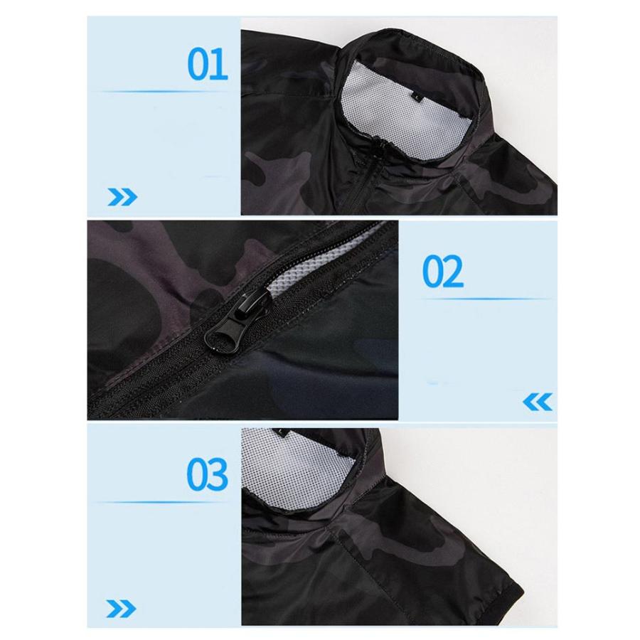 空調作業服 冷却服 ワークマン 作業服 2つファン付き ワークウェア