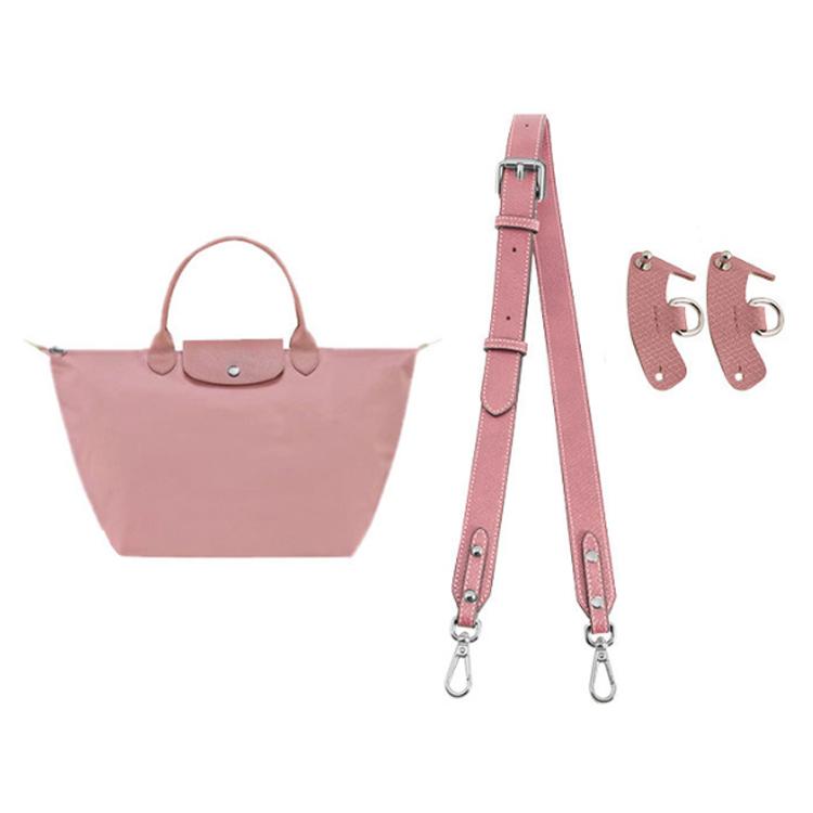 【新品】LONGCHAMP ロンシャントートバッグ⭐︎ショルダーストラップ付き⭐︎L 留め具 付き ロンシャン用ストラップ ショルダーバッグ専用 ショルダー