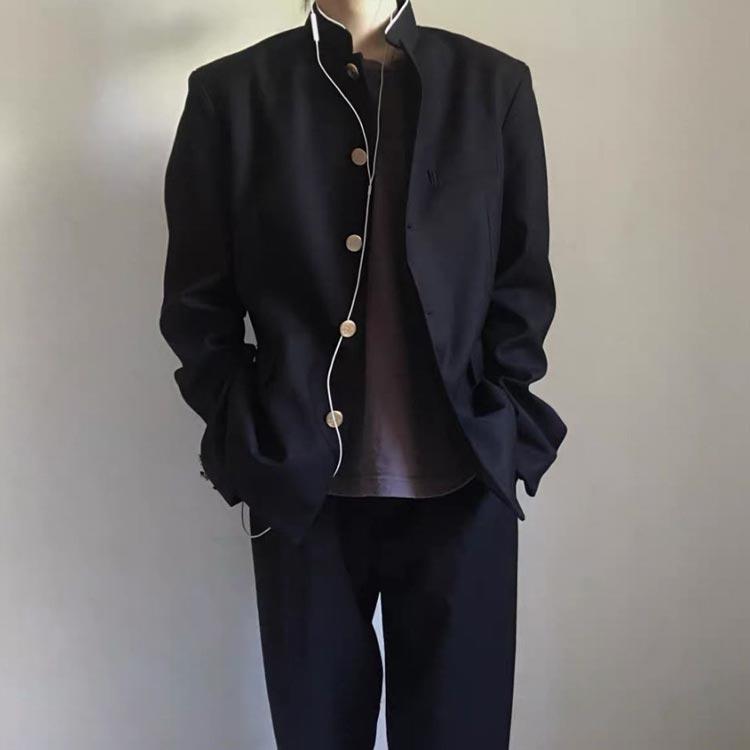 ラウンド襟 上下セット ブレザー 制服 学生服 ボーイズ ズボン