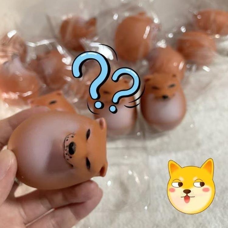 6個セット 柴犬 エッグドッグ いぬ 卵 おもしろ 手作り置物 面白い柴犬