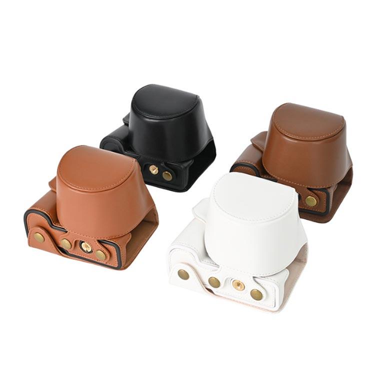 Sony バッグ ZV-E10 PUレザーケース ショルダーストラップ付き ケース E10 ZV カメラ用全面保護カバー 革ケース カバー ZV-E1 |  | 01