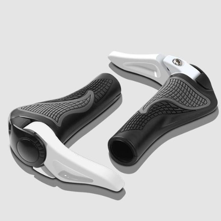 自転車グリップ カバー 左右セット 牛角 ハンドルグリップ 自転車