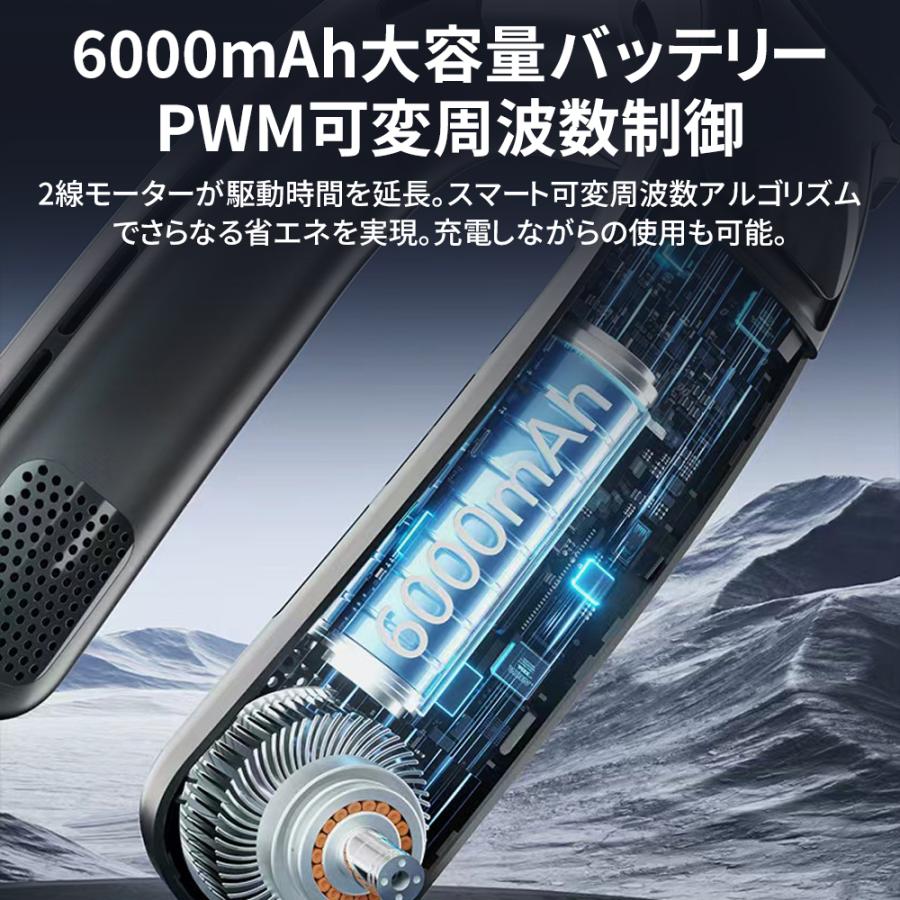 「2021夏改良版」 首掛け扇風機  ネッククーラー・ネックヒーター 2026夏の最新型】首掛け扇風機 ネッククーラー 冷却プレート クーラー