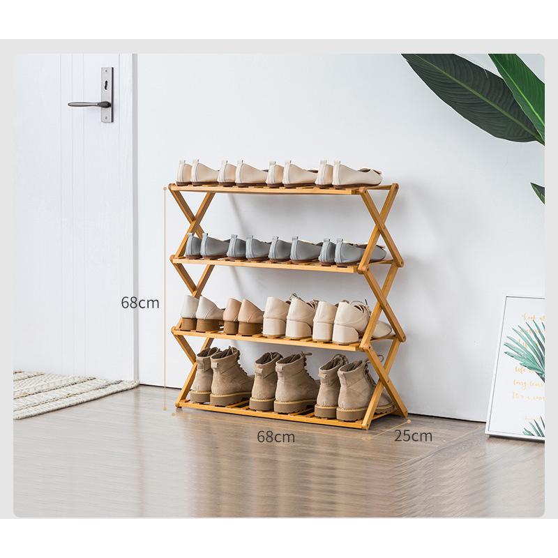 ★ 多目的4段ラック & 収納ラック & シェルフ & シューズラック ★ Luminous シューズラック スリム 4段 幅45 奥行25 収納 ラック