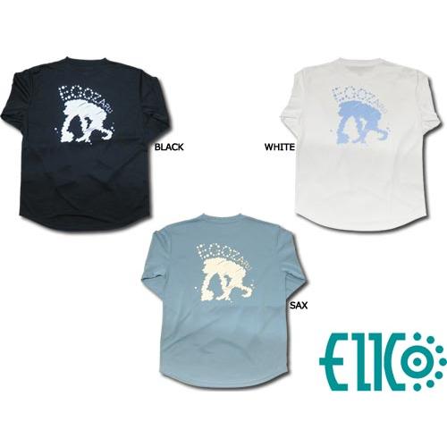 EGOZARU（エゴザル） 別注 バブルロゴ ロング Tシャツ (エイコー