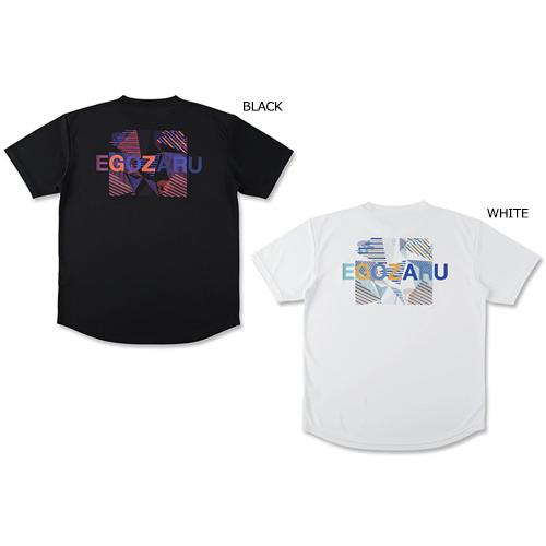 EGOZARU EGOZARU/エゴザル ワイドジオメトリック バックプリント