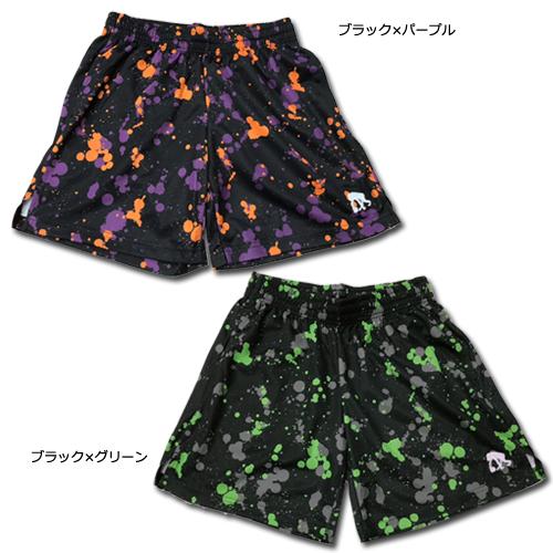 EGOZARU（エゴザル） ナイトメア スプラッシュ ショートパンツ (ひざ上