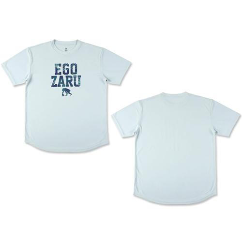 EGOZARU（エゴザル） ワイドジオメトリック ブロック Tシャツ